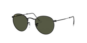 RAY BAN RB3447 919931 Black Green G-15 Round Men's 47 mm Sunglasses