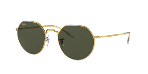 RAY BAN RB3565 919631 Gold Round 53 mm Unisex Sunglasses