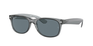 RAY BAN RB2132 64503R Wayfarer Transparent Grey Polarized 55 mm Sunglasses