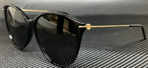 GUCCI GG1268S 001 Black Grey Women's Large 58 mm Sunglasses