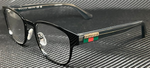 GUCCI GG1118O 003 Grey Black Medium Men's 52 mm Eyeglasses