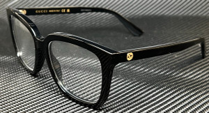 GUCCI GG1319O 001 Black Women's 53 mm Medium Eyeglasses