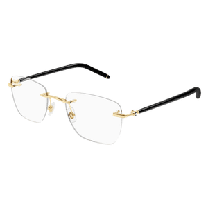 MONT BLANC MB0274O 001 Black Men's Large 53 mm Eyeglasses