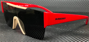 BURBERRY BE4291 404787 Beige Dark Grey Men's 60 mm Sunglasses