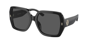 TORY BURCH TY7191U 170987 Black Grey Women's 54 mm Sunglasses