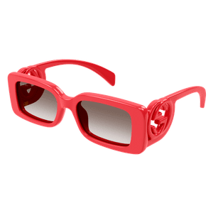 GUCCI GG1325S 005 Red Brown Women's Large 54 mm Sunglasses
