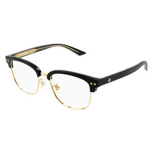 MONT BLANC MB0259OK 005 Black Gold Large Men's 55 mm Eyeglasses