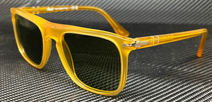 PERSOL PO3336S 204 4E Miele Yellow Unisex 54 mm Sunglasses