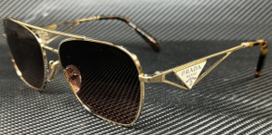 PRADA PR A50S ZVN50C Pale Gold Brown Gradient Women's 59 mm Sunglasses