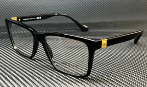 VERSACE VE3328 GB1 Black Gold Men's 58 mm Eyeglasses VERSACE VE3328 GB1 Black Gold Men's 58 mm Eyeglasses