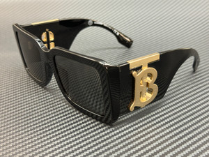 BURBERRY BE4406U 300187 Black Grey Women's 55 mm Sunglasses