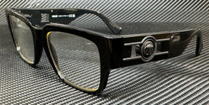 VERSACE VE3350 5360 Black Men's 53 mm Eyeglasses