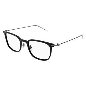 MONT BLANC MB0100O 005 Black Men's Extra Large 52 mm Eyeglasses
