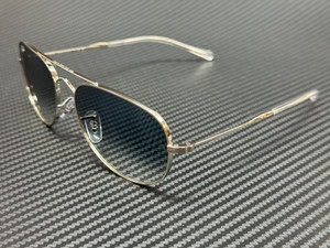 RAY BAN RB3735 003 3F Silver Gradient Blue Unisex 57 mm Sunglasses