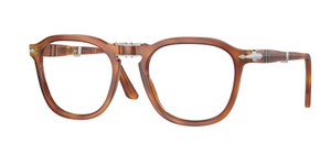 PERSOL PO3345V 96 Terra Di Siena Havana Unisex 52 mm Eyeglasses