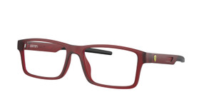 FERRARI FZ8004U 508 Matte Red Men's 57 mm Eyeglasses
