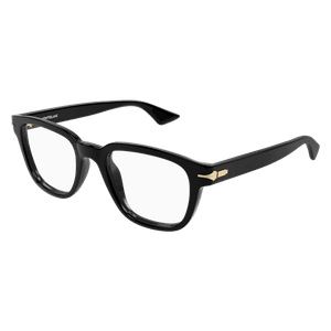 MONT BLANC MB0305O 001 Shiny Black Men's Medium 51 mm Eyeglasses