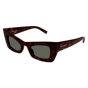 SAINT LAURENT SL 702 002 Havana Grey Women's Medium 49 mm Sunglasses
