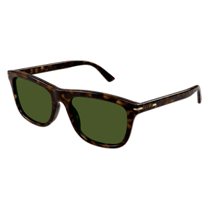 GUCCI GG1444S 002 Havana Brown Green Large 55 mm Sunglasses