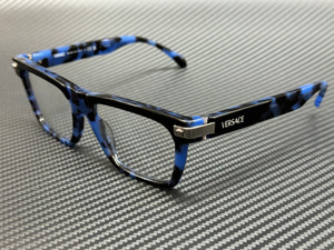 VERSACE VE3354 5460 Blue Havana Men's 55 mm Eyeglasses