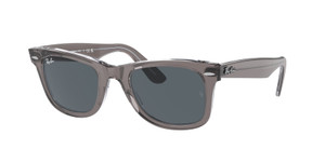 RAY BAN RB2140 1355R5 Grey Transparent Unisex 54 mm Sunglasses