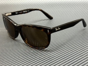 RAY BAN RB2389 902 57 Brown Polarized Unisex 60 mm Sunglasses
