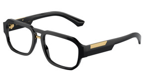 DOLCE & GABBANA DG3389 501 Black Men's 55 mm Eyeglasses