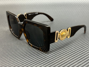 VERSACE VE4478U 108 87 Havana Brown Grey Women's 55 mm Sunglasses