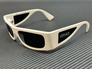 VERSACE VE4482 314 87 White Grey Men's 57 mm Sunglasses
