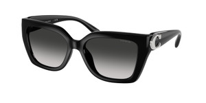 COACH HC8408U 50023C Black Grey Gradient Women's 55 mm Sunglasses