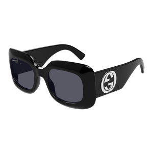 GUCCI GG1695S 001 Black Grey Women's 51 mm Medium Sunglasses
