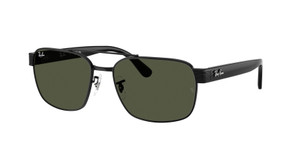 RAY BAN RB3751 002 31 Black Green Unisex 61 mm Sunglasses