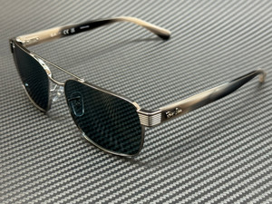 RAY BAN RB3751 004 R5 Gunmetal Blue Unisex 61 mm Sunglasses
