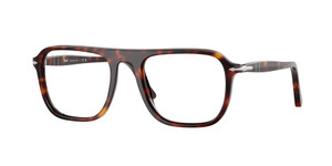 PERSOL PO3359V 24 JACQUES  Brown Havana Unisex 53 mm Eyeglasses