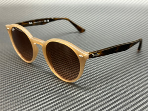 RAY BAN RB2180 678846 Beige Pink Gradient Grey Unisex 51 mm Sunglasses