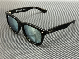 RAY BAN RB4260D 601 30 Black Silver Flash Unisex 57 mm Sunglasses