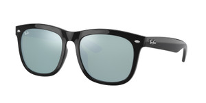 RAY BAN RB4260D 601 30 Black Silver Flash Unisex 57 mm Sunglasses
