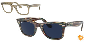 RAY BAN RB2140 1387GG Grey Photochromic Unisex 50 mm Sunglasses