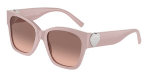 TIFFANY TF4216 839313 Dusty Pink Gradient Women's 54 mm Sunglasses