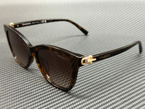 TIFFANY TF4241D 80153B Havana Brown Gradient Women's 54 mm Sunglasses