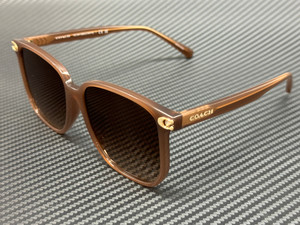 COACH HC8413BD 580874 Milky Brown Gradient Women's 58 mm Sunglasses