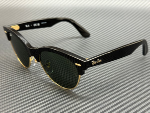 RAY BAN RB2341 901 31 Black Gold Green 54 mm Sunglasses