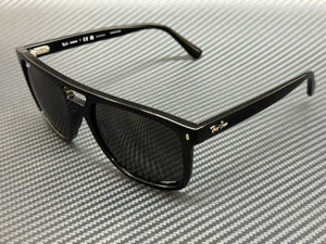 RAY BAN RB2213CH 901 K8 Black Grey Polarized Unisex 58 mm Sunglasses