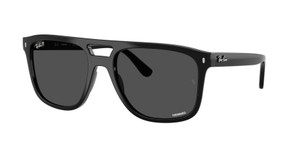 RAY BAN RB2213CH 901 K8 Black Grey Polarized Unisex 58 mm Sunglasses
