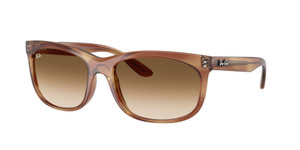 RAY BAN RB2389 140351 Brown Gradient Unisex 60 mm Sunglasses