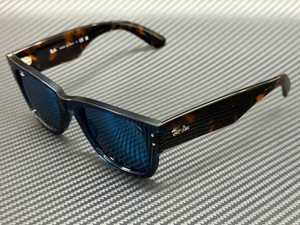 RAY BAN RB0840S 6638O4 Dark Blue Mirror Unisex 51 mm Sunglasses