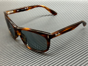 RAY BAN RB2389 954 62 Striped Havana Blue Unisex 60 mm Sunglasses