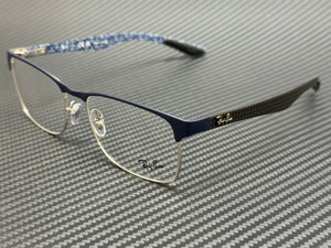 RAY BAN RX8416 3016 Matte Blue Carbon Unisex 55 mm Eyeglasses