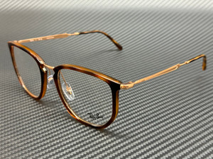 RAY BAN RX4451V 5687 Striped Havana Unisex 53 mm Eyeglasses
