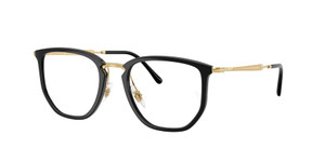 RAY BAN RX4451V 2000 Black Gold Unisex 50 mm Eyeglasses